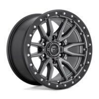 REBEL MATTE GUN METAL BLACK BEAD RING Ζάντες Fuel Off-Road 18X9 5X5.5 78.1 GDB +01