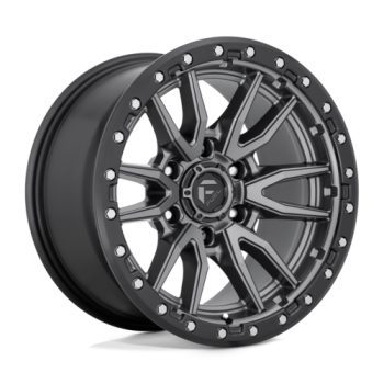 REBEL MATTE GUN METAL BLACK BEAD RING Ζάντες Fuel Off-Road 18X9 6X5.5 106.1 GDB +01 FORD XTREME4X4