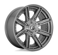 REBEL MATTE GUN METAL BLACK BEAD RING Ζάντες Fuel Off-Road 20X10 6X5.5 106.1 GDB -18 FORD XTREME4X4