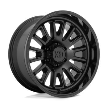 SATIN BLACK W/ GLOSS BLACK LIP Ζάντες XD Series XD864 20X9 6X5.5 S-BLK GB-LP 00MM FORD XTREME4X4