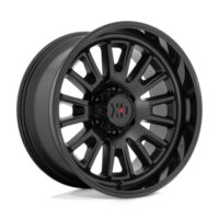 SATIN BLACK W/ GLOSS BLACK LIP Ζάντες XD Series XD864 20X9 6X5.5 S-BLK GB-LP 00MM - Image 4