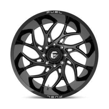 RUNNER GLOSS BLACK MILLED Ζάντες Fuel Off-Road 22X10 6X5.5 106.1 NBL -18MM FORD XTREME4X4