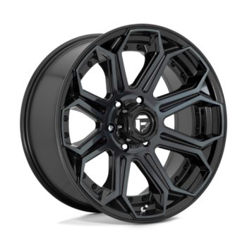 SIEGE GL-MACHINED DOUBLE DARK TINT Ζάντες Fuel Off-Road 20X9 6X5.5 106 MLT +1 FORD XTREME4X4