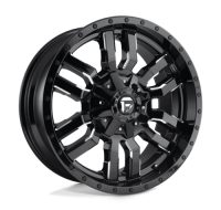 SLEDGE GLOSS BLACK MILLED Ζάντες Fuel Off-Road 22X10 6X135/5.5 FORD XTREME4X4
