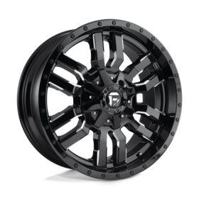 SLEDGE GLOSS BLACK MILLED Ζάντες Fuel Off-Road FORD XTREME4X4