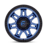 SYNDICATE DARK BLUE W/ BLACK RING Ζάντες Fuel Off-Road 17X9 5X5.0 71 KBL -12 - Image 2