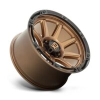 MATTE BRONZE W/ BLACK LIP Ζάντες XD Series XD863 20X10 5X5.0 M-BRZ BLK LP -18MM - Image 3