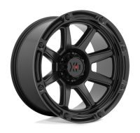 BLACK MATTE BLACK D633 18X9 6X5.5 MT-BLK 01MM FORD XTREME4X4