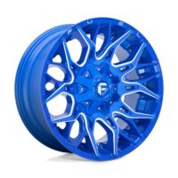 TWITCH ANODIZED BLUE MILLED Ζάντες Fuel Off-Road 20X10 6X135/5.5