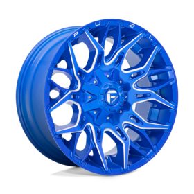 TWITCH ANODIZED BLUE MILLED Ζάντες Fuel Off-Road FORD XTREME4X4