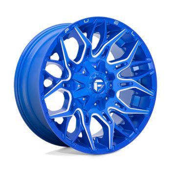 TWITCH ANODIZED BLUE MILLED Ζάντες Fuel Off-Road Ζάντες XTREME4X4