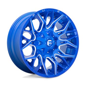 TWITCH ANODIZED BLUE MILLED Ζάντες Fuel Off-Road 20X10 6X135/5.5 FORD XTREME4X4