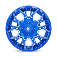 TWITCH ANODIZED BLUE MILLED Ζάντες Fuel Off-Road 20X10 6X135/5.5 - Image 2