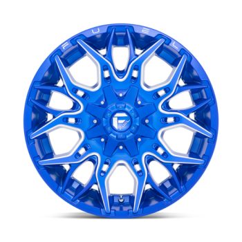 TWITCH ANODIZED BLUE MILLED Ζάντες Fuel Off-Road Ζάντες XTREME4X4