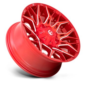 TWITCH CANDY RED MILLED Ζάντες Fuel Off-Road 20X9 6X135/5.5 FORD XTREME4X4