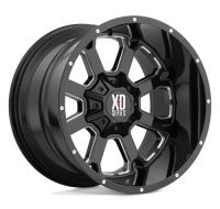 MATTE BLACK W/ ACCENTS Ζάντες XD Series XD811 17X9 6X135/5.5 FORD XTREME4X4