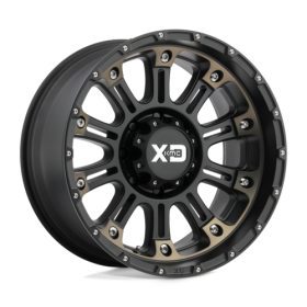SATIN BLACK MACH W/ DARK TINT Ζάντες XD Series XD829 18X9 5X5.0 DTCC 0MM FORD XTREME4X4
