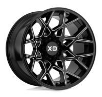 GLOSS BLACK MILLED Ζάντες XD Series XD831 20X10 6X5.5 FORD XTREME4X4