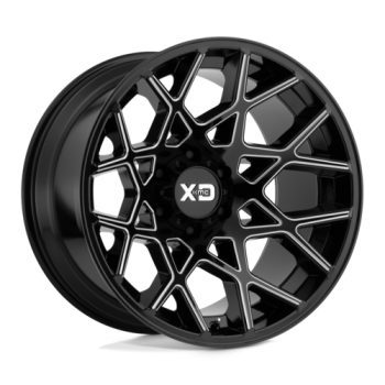 GLOSS BLACK MILLED Ζάντες XD Series XD831 20X10 6X5.5 FORD XTREME4X4