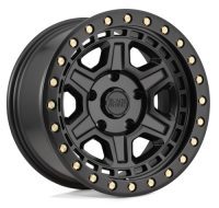 BR WARLORD 17X9 6X139 +12 112 M-BLK W/ MACH DARK TINT LIP Ζάντες Black Rhino FORD XTREME4X4