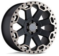 BR WARLORD 18X9 6X139 +12 112 M-BLK DDT W/ MACH DARK TINT LIP Ζάντες Black Rhino FORD XTREME4X4