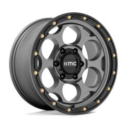 KM541 SATIN GRAY W/ BLACK LIP Ζάντες KMC 17X8.5 6X5.5 18MM FORD XTREME4X4
