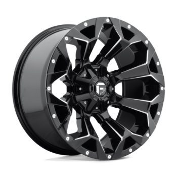 ASSAULT GLOSS BLACK MILLED 17X9 5X4.5/5.0 78.1 NBL -12 Ζάντες Fuel Off-Road JEEP GR.CHEROKEE WJ/WH XTREME4X4