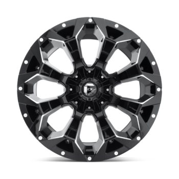 ASSAULT GLOSS BLACK MILLED 17X9 5X4.5/5.0 78.1 NBL -12 Ζάντες Fuel Off-Road JEEP GR.CHEROKEE WJ/WH XTREME4X4