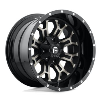CRUSH GLOSS MACHINED DOUBLE DARK TINT 17X9 5X4.5/5.0 78.1 MLT -12 Ζάντες Fuel Off-Road JEEP GR.CHEROKEE WJ/WH XTREME4X4