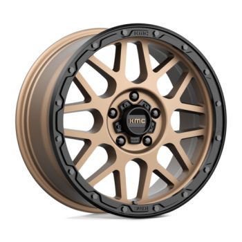 KM535 MATTE BRONZE W MATTE BLACK LIP 18X8.5 5X5.0 35M Ζάντες KMC JEEP GR.CHEROKEE WJ/WH XTREME4X4
