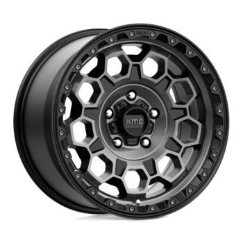 KM545 SATIN BLACK W/ GRAY TINT Ζάντες KMC 17X9 5X5.0 S-BLK GTCC 18MM FORD XTREME4X4