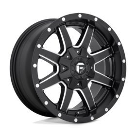 MAVERICK MATTE BLACK MILLED 20X9 5X110/5.0 72.56 NBD +38 Ζάντες Fuel Off-Road JEEP GR.CHEROKEE WJ/WH XTREME4X4