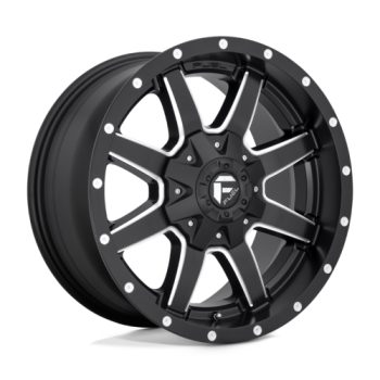 MAVERICK MATTE BLACK MILLED 20X9 5X110/5.0 72.56 NBD +38 Ζάντες Fuel Off-Road JEEP GR.CHEROKEE WJ/WH XTREME4X4