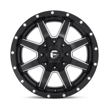MAVERICK MATTE BLACK MILLED 20X9 5X110/5.0 72.56 NBD +38 Ζάντες Fuel Off-Road JEEP GR.CHEROKEE WJ/WH XTREME4X4