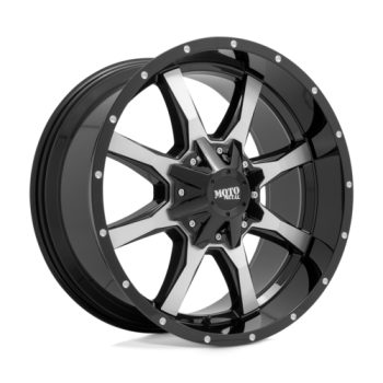 MO970 GLOSS BLACK W/ MACHINED FACE 20X12 5X5.0/5.5 -44MM Ζάντες Moto Metal JEEP GR.CHEROKEE WJ/WH XTREME4X4