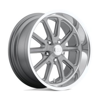 RAMBLER MATTE GUN METAL MACHINED Ζάντες U.S. Mag Wheels JEEP GR.CHEROKEE WJ/WH XTREME4X4