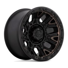 TRACTION MATTE BLACK W/ DOUBLE DARK TIN 17X9 5X5.0 71 +1 Ζάντες Fuel Off-Road JEEP GR.CHEROKEE WJ/WH XTREME4X4