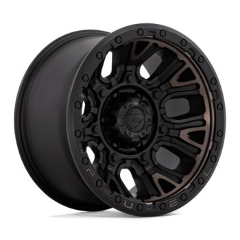 TRACTION MATTE BLACK W/ DOUBLE DARK TIN 17X9 5X5.0 71 +1 Ζάντες Fuel Off-Road JEEP GR.CHEROKEE WJ/WH XTREME4X4