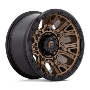 TRACTION MATTE BRONZE W/ BLACK RING 17X9 5X5.0 71 ZDB -12 Ζάντες Fuel Off-Road JEEP GR.CHEROKEE WJ/WH XTREME4X4
