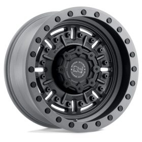 BR ABRAMS TEXTURED MATTE GUNMETAL 17X9.5 5X127 -18 71 Ζάντες Black Rhino JEEP GR.CHEROKEE WJ/WH XTREME4X4