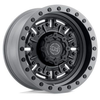 BR ABRAMS TEXTURED MATTE GUNMETAL 17X9.5 5X127 -18 71 Ζάντες Black Rhino JEEP GR.CHEROKEE WJ/WH XTREME4X4