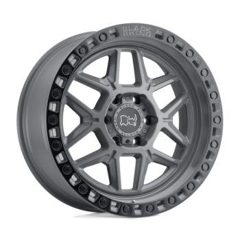 BR KELSO BATTLESHIP GRAY W/BLK LIP EDGE 18X9 5X127 +0 71 Ζάντες Black Rhino JEEP GR.CHEROKEE WJ/WH XTREME4X4
