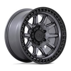 BR CALICO MATTE GUNMETAL W/ M-BLACK LIP 17X8.5 5X5.0 71 +34 Ζάντες Black Rhino JEEP GR.CHEROKEE WJ/WH XTREME4X4
