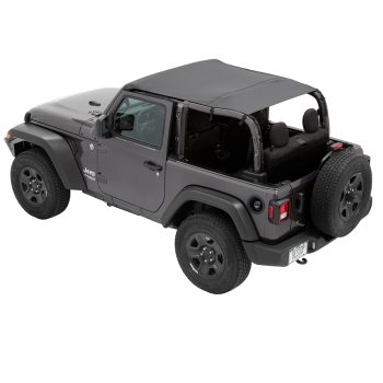 Header Safari Bikini Top Black JL Wrangler JL XTREME4X4