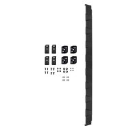 ΠΛΑΪΝΟ ΡΕΛΙ ΣΧΑΡΑΣ GUARD RAIL FRONT 1/4 1285 SUITS 1770020/30/40 BASERACK ΓΙΑ FORD RANGER XTREME4X4