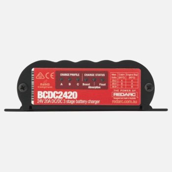 Φορτιστής REDARC 24V 20A LOW VOLTAGE UNDER BONNET DC BATTERY CHARGER Redarc XTREME4X4