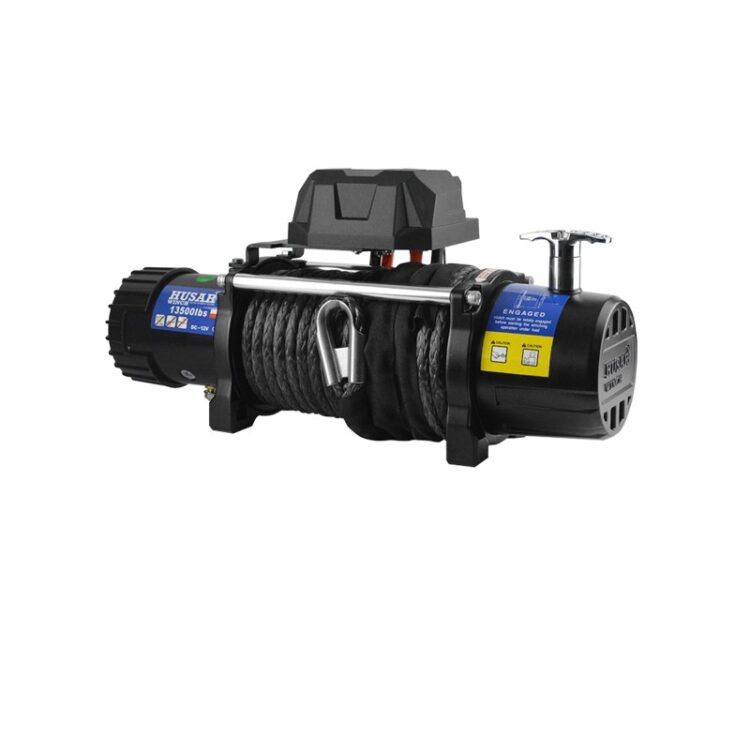 Εργάτης Husar BST 13500lbs 12V με συνθετικό σχοινί Husar XTREME4X4