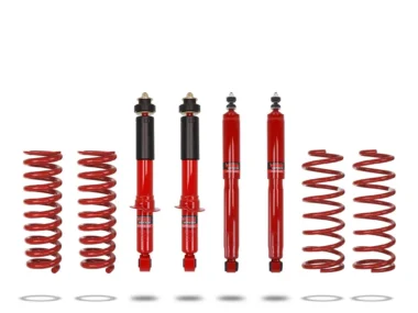 Ανάρτηση Pedders 1.75 Inch Suspension Lift Kit. With Heavy Duty Front. For use with winch