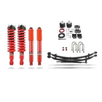 Ανάρτηση Pedders Heavy Duty Load Carrying and Towing Suspension kit. With Supplementary air bags & Assembled struts. Ford Ranger, PX MkIII1115 Pedders XTREME4X4