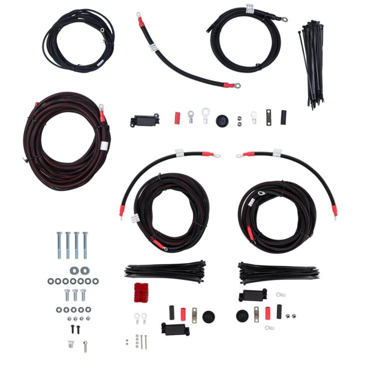 Slimline Battery Mounting Kit Suit RANGER 22+ Battery System XTREME4X4